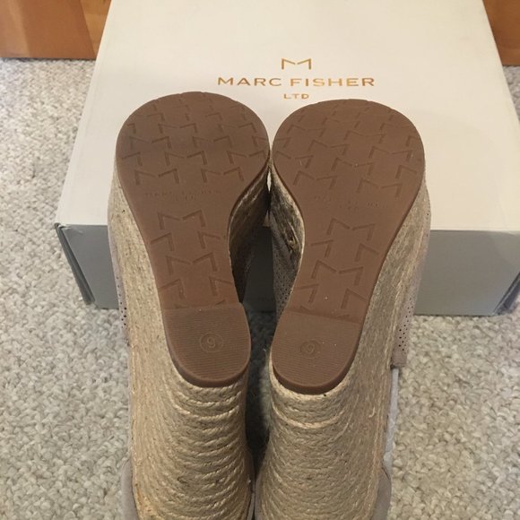 Marc Fisher Ltd Alison Espadrille Wedge Sandal - Picture 5 of 7